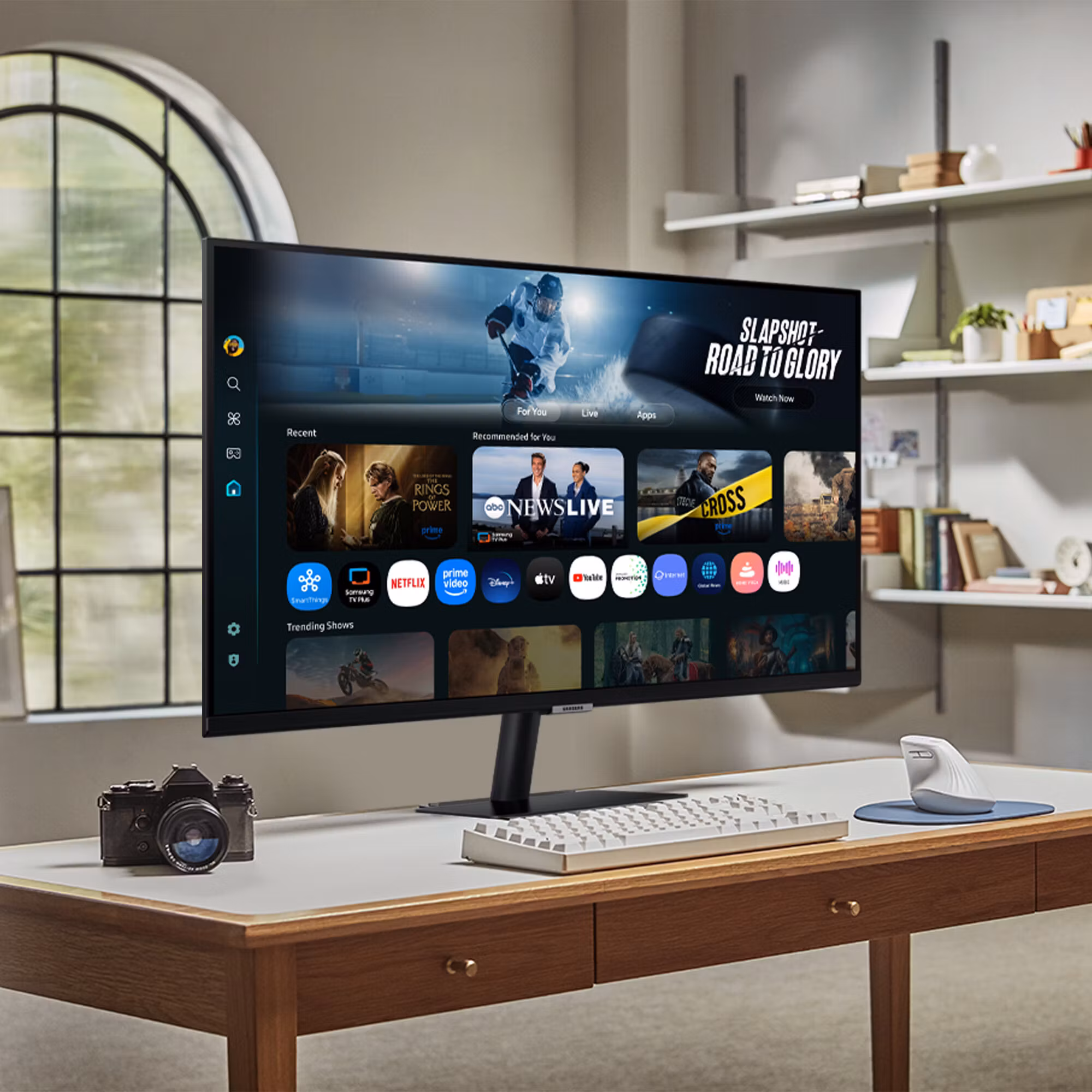 Samsung M7 M70F datorskärm 81,3 cm (32") 3840 x 2160 pixlar 4K Ultra HD LCD Svart