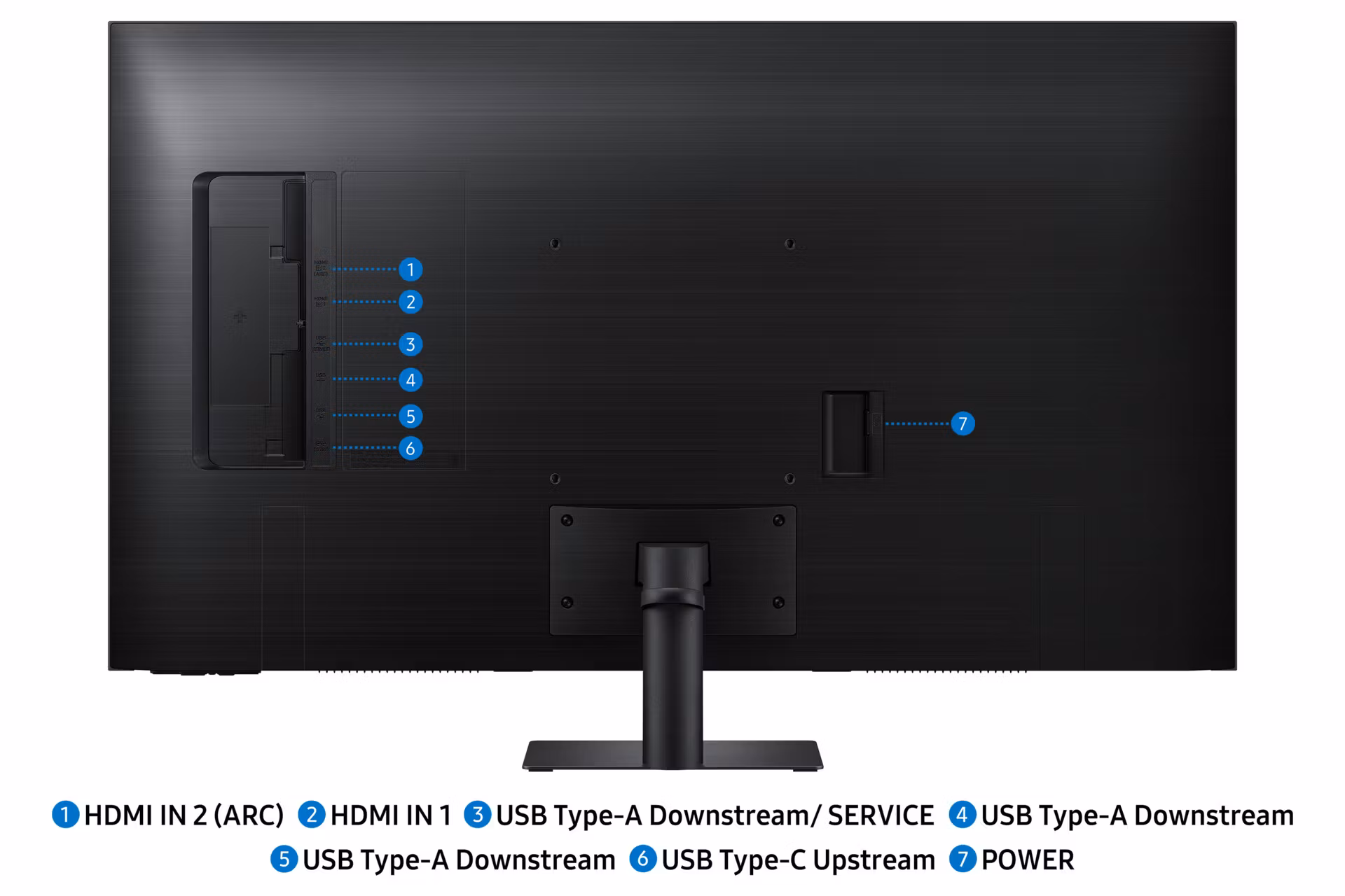 Samsung M7 M70F datorskärm 109,2 cm (43") 3840 x 2160 pixlar 4K Ultra HD LCD Svart