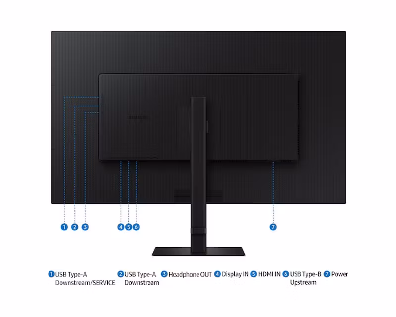 Samsung LS37D800EAUXXE datorskärm 94 cm (37") 3840 x 2160 pixlar 4K Ultra HD svart