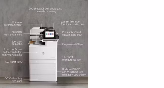 HP Color LaserJet Enterprise Flow MFP M776z
