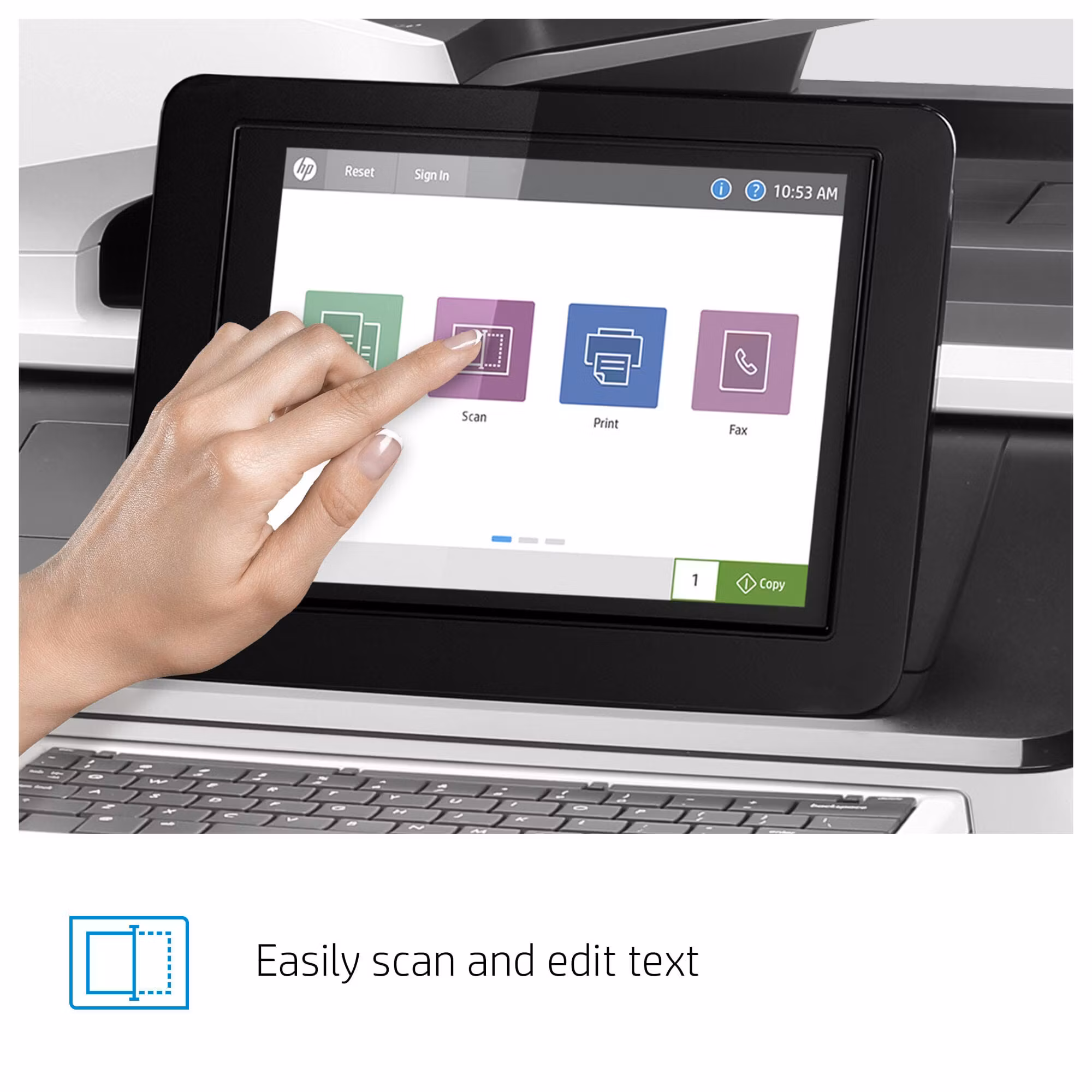 HP Color LaserJet Enterprise Flow MFP M776z