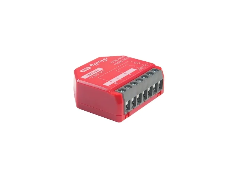 Shelly 1PM Gen4 Intelligent kontakt Röd