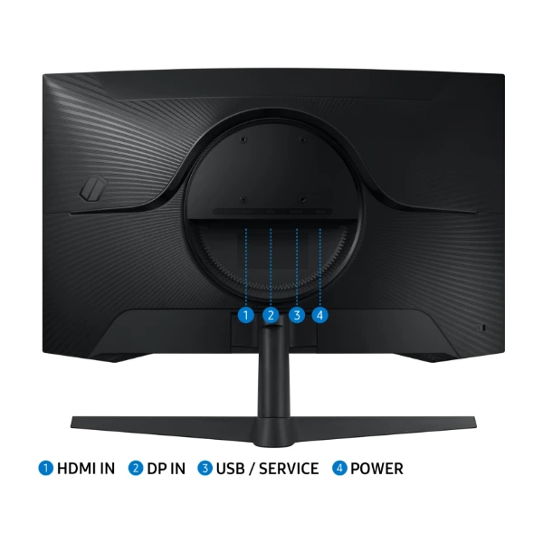 Samsung Odyssey G5 S27CG554EU 27" 2560 x 1440 (2K) HDMI Böjd Gamingskärm