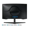 Samsung Odyssey G5 S27CG554EU 27" 2560 x 1440 (2K) HDMI Böjd Gamingskärm