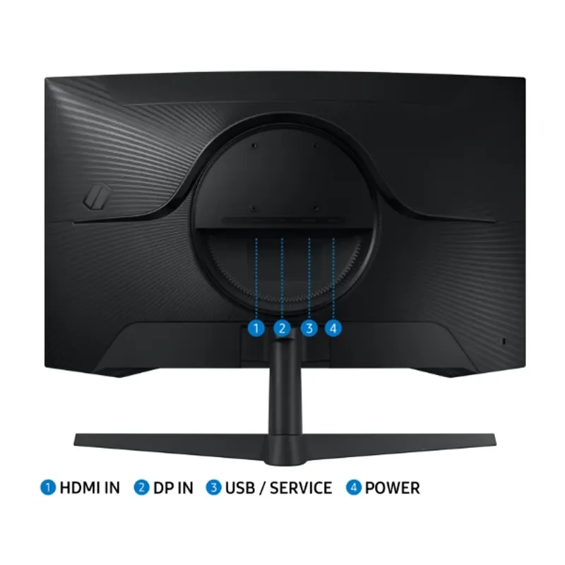 Samsung Odyssey G5 S27CG554EU 27" 2560 x 1440 (2K) HDMI Böjd Gamingskärm