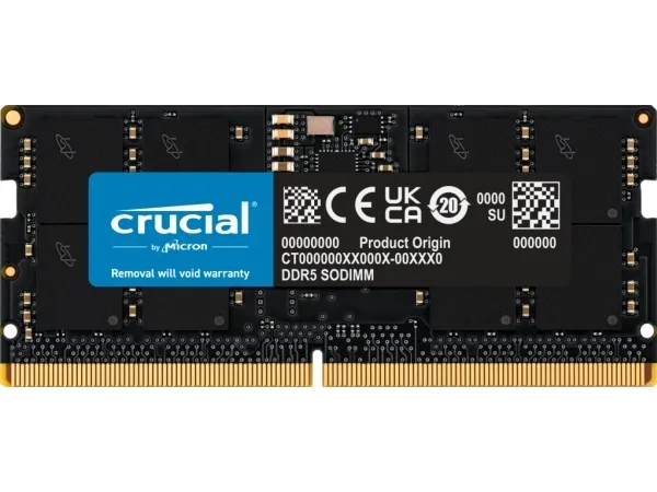 Crucial DDR5 16GB 5600MHz CL46 SO-DIMM 262-PIN