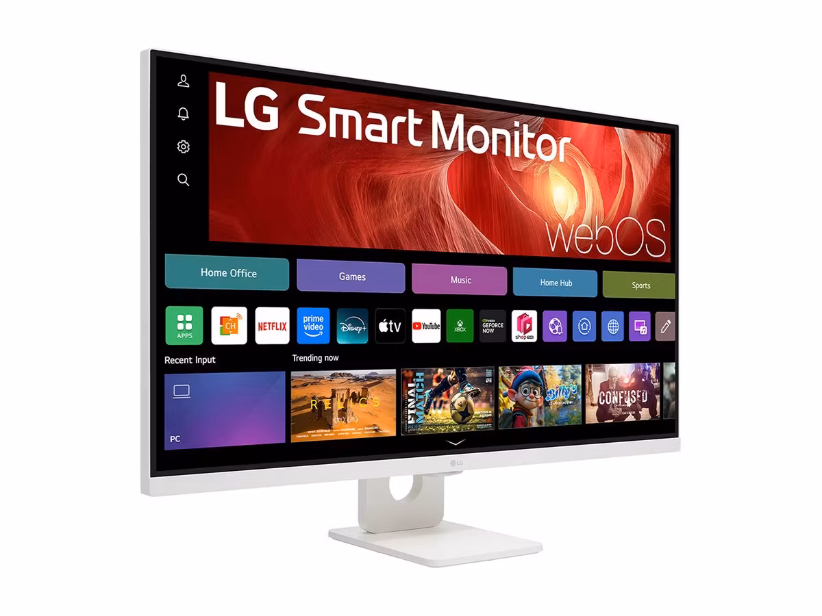 LG 32U721SA-W 31,5" 3840 x 2160 pixlar 4K Ultra HD LCD Smart Skärm Vit