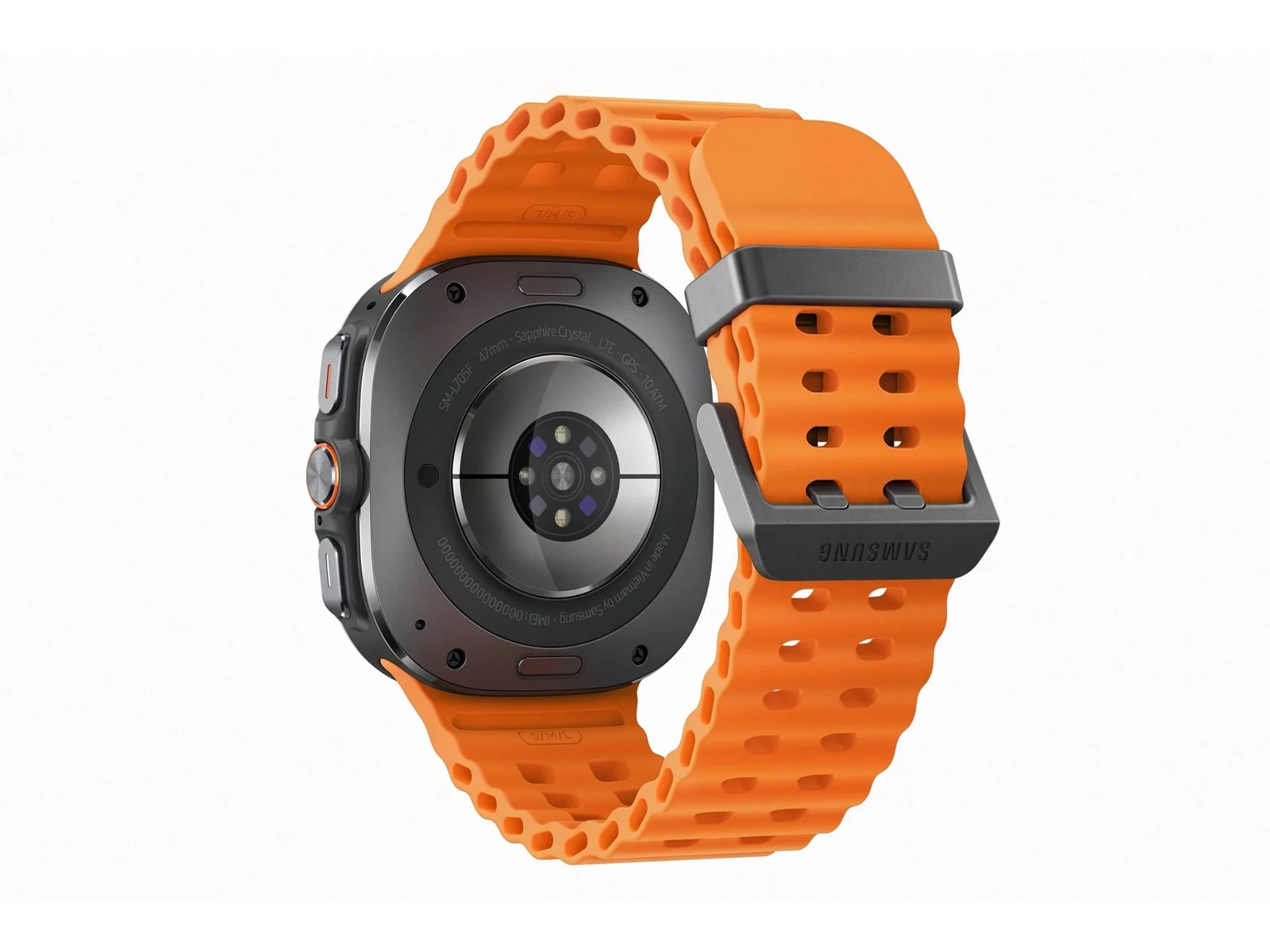 Samsung Galaxy Watch Ultra 47mm LTE 4G GPS Grå Orange