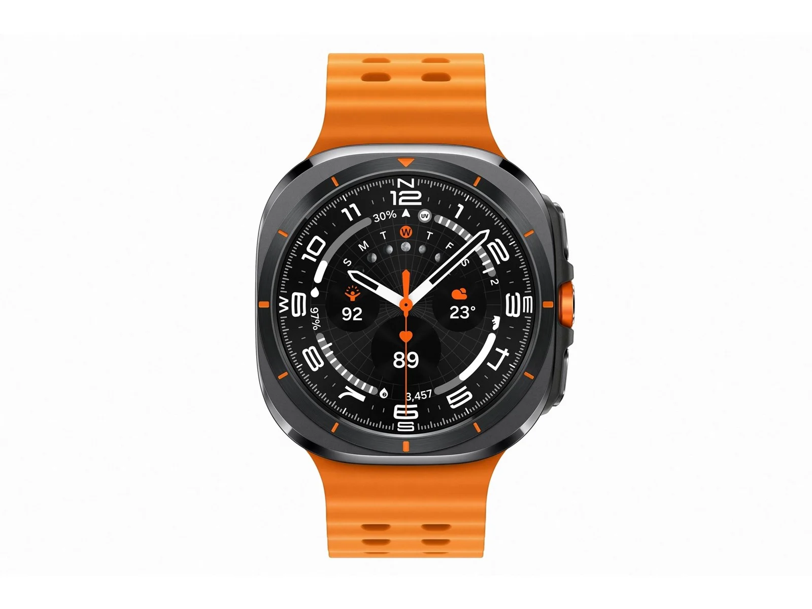 Samsung Galaxy Watch Ultra 47mm LTE 4G GPS Grå Orange