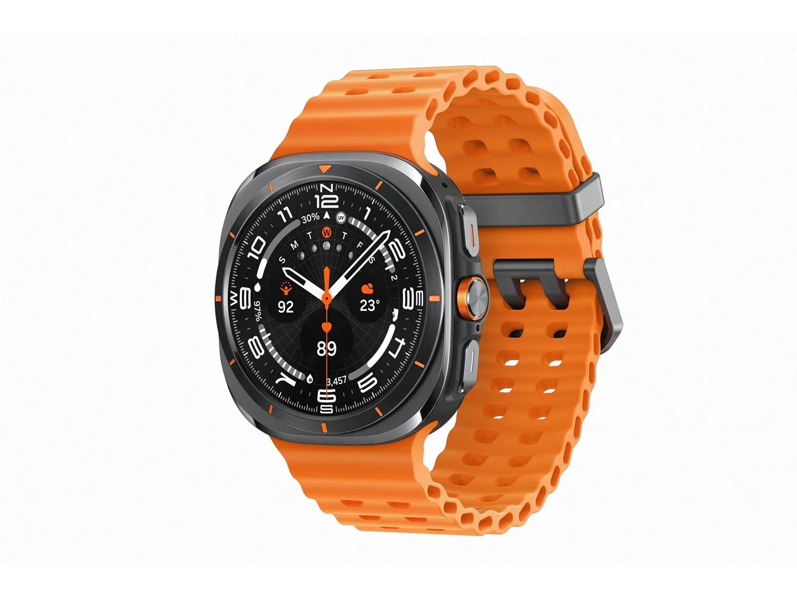 Samsung Galaxy Watch Ultra 47mm LTE 4G GPS Grå Orange