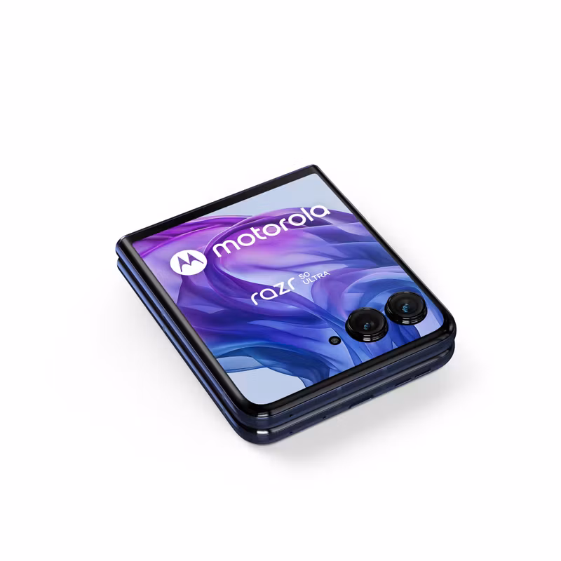Motorola razr 50 Ultra 17,5 cm (6,9") Dual SIM Android 14 5G USB Type-C 12 GB 512 GB 4000 mAh Navy