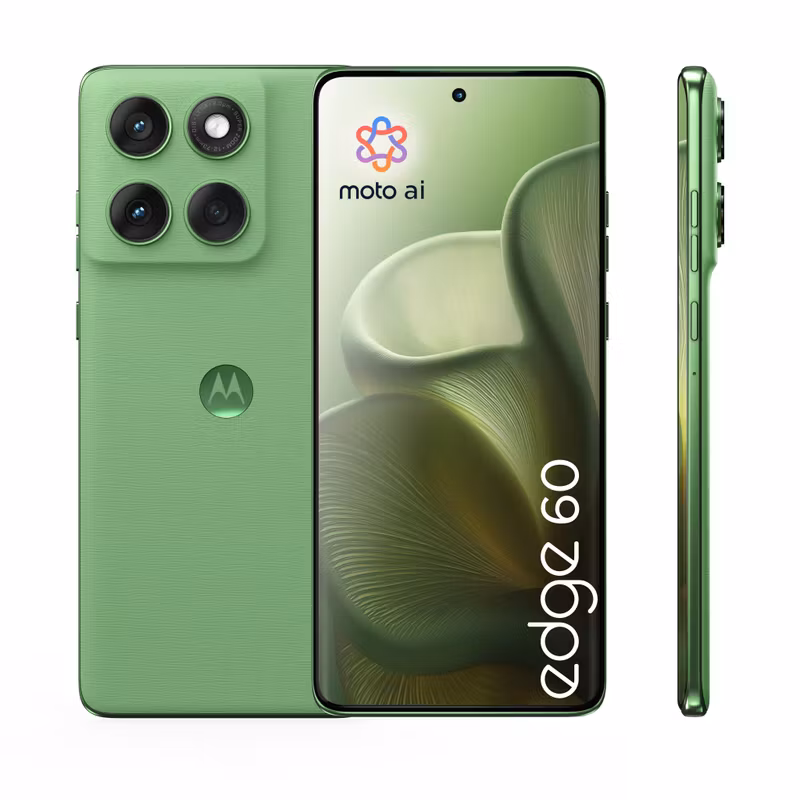 Motorola edge 60 16,9 cm (6,67") Dual SIM Android 15 5G USB Type-C 12 GB 512 GB 5200 mAh Green