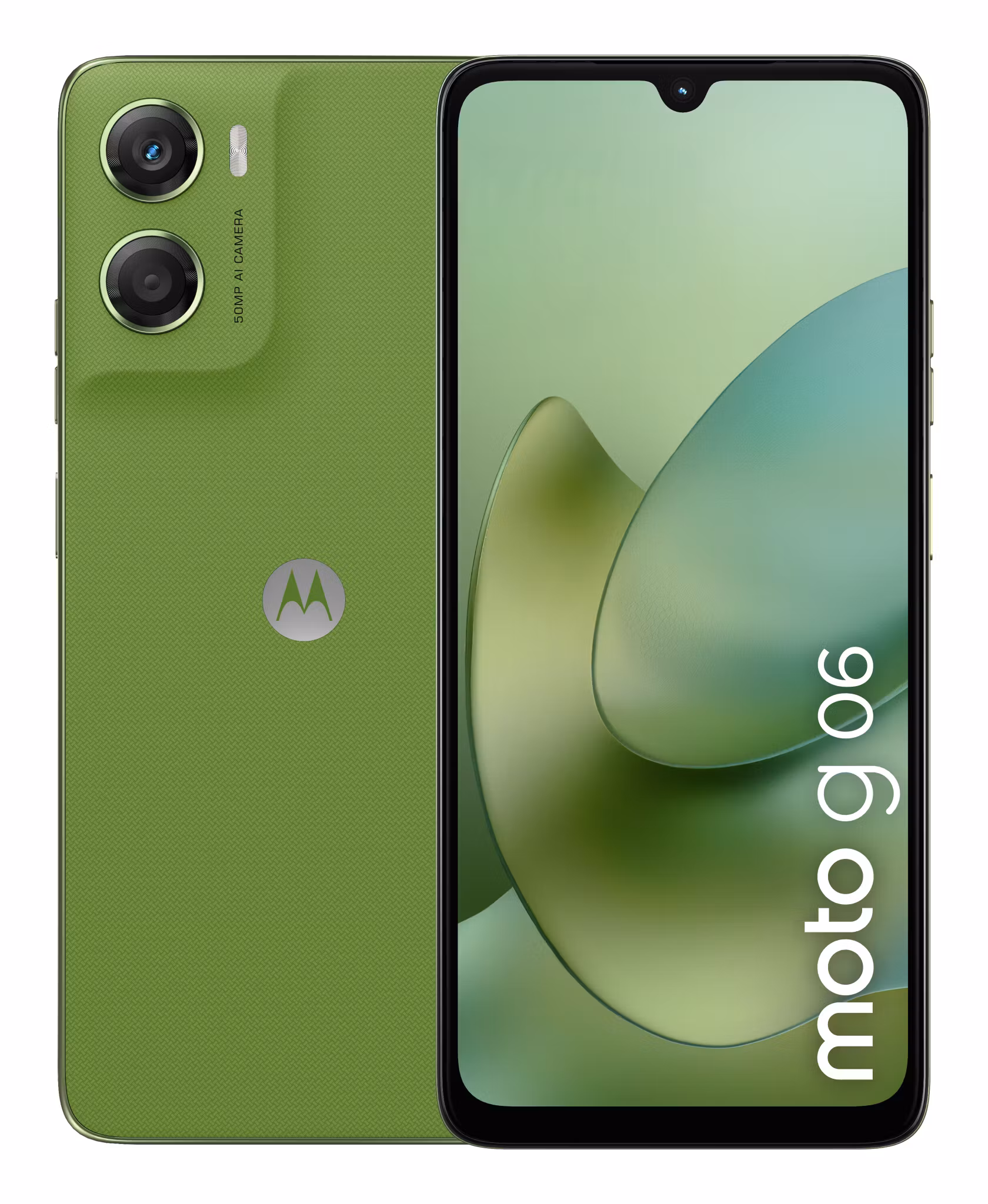 Motorola moto g06 17,5 cm (6,88") Dual SIM Android 15 4G USB Type-C 4 GB 256 GB 5200 mAh Grön