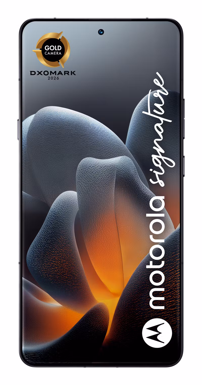 Motorola signature 17,2 cm (6,78") Dual SIM Android 16.0 5G USB Type-C 16 GB 512 GB 5200 mAh Dark Blue