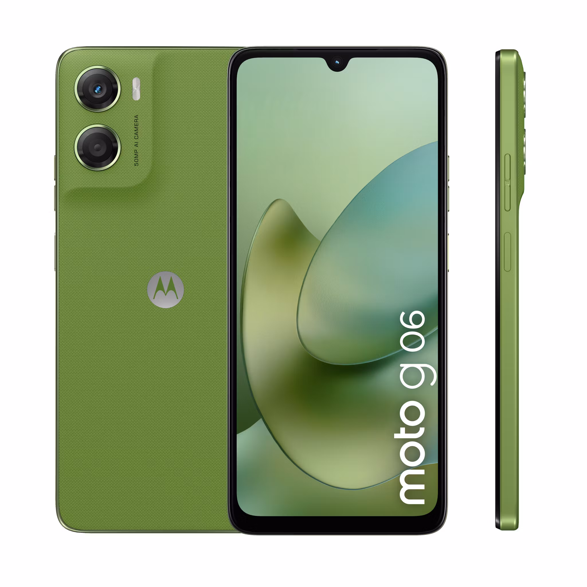 Motorola moto g06 17.5 cm (6.88") Dual SIM Android 15 4G USB Type-C 4 GB 128 GB 5200 mAh grön