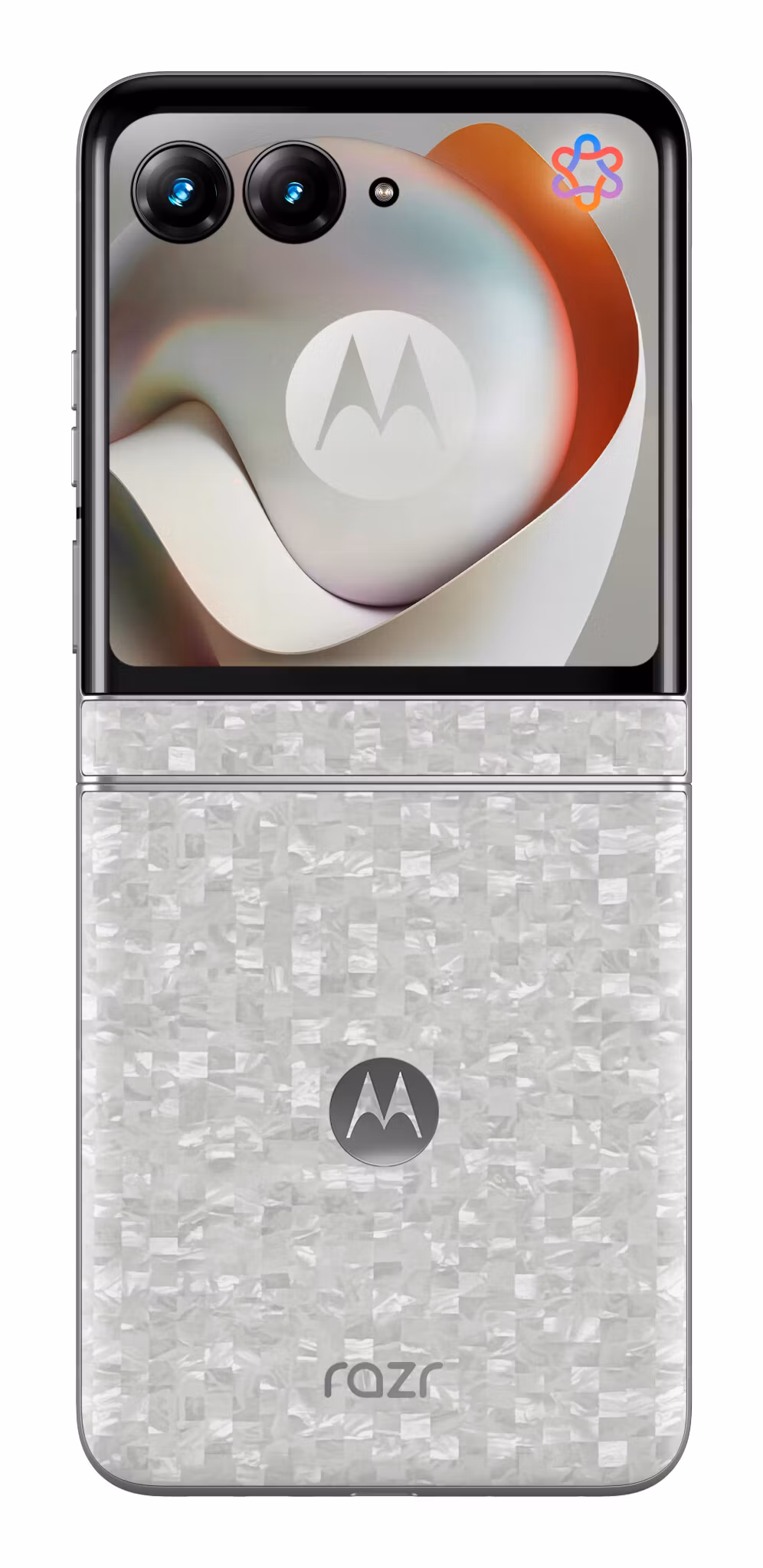 Motorola razr 70 17,5 cm (6,9") Dual SIM Android 16.0 5G USB Type-C 8 GB 256 GB 4800 mAh Vit