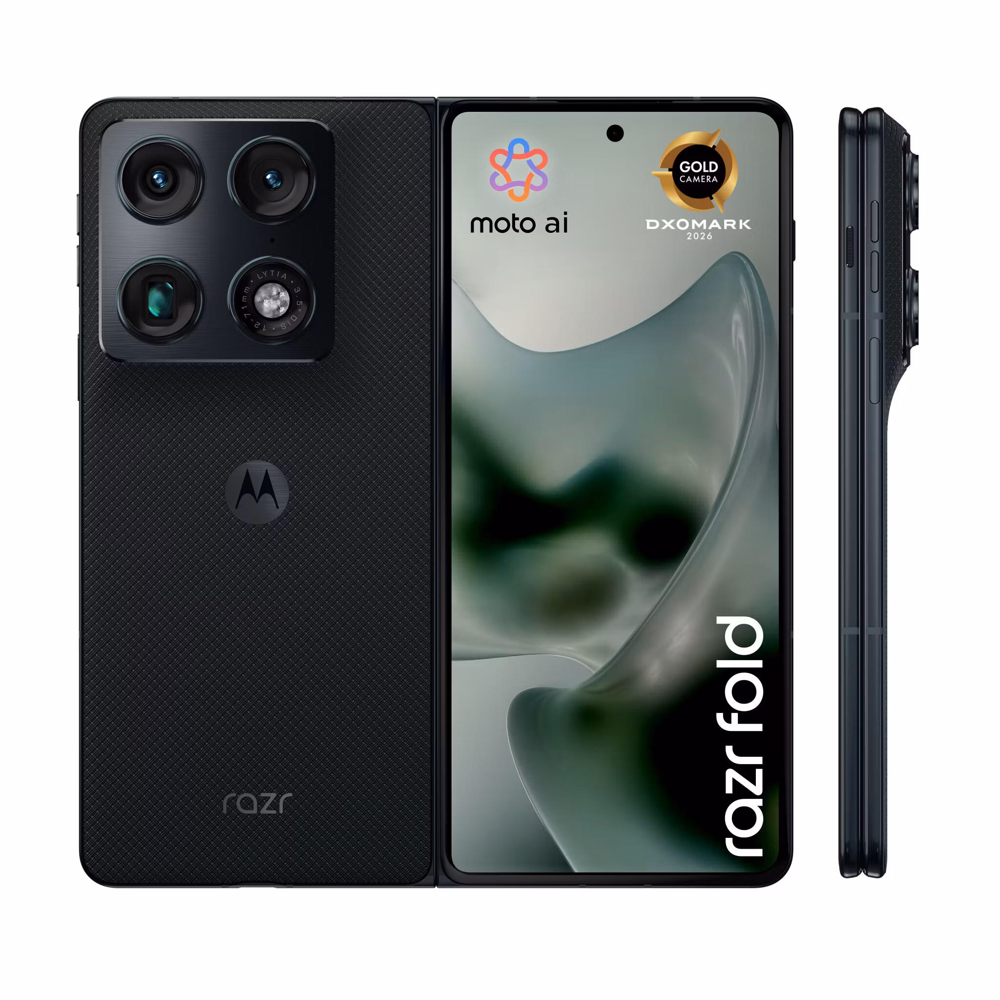 Motorola razr fold 20,6 cm (8.09") Dual SIM Android 16.0 5G USB Type-C 16 GB 512 GB 6000 mAh Black