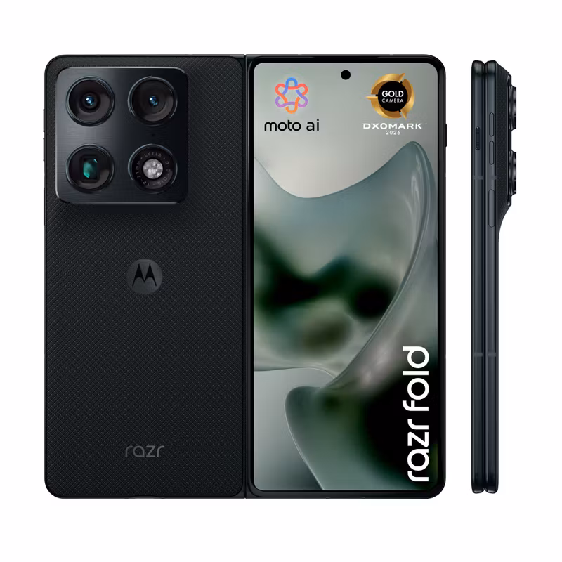 Motorola razr fold 20,6 cm (8.09") Dual SIM Android 16.0 5G USB Type-C 16 GB 512 GB 6000 mAh Black