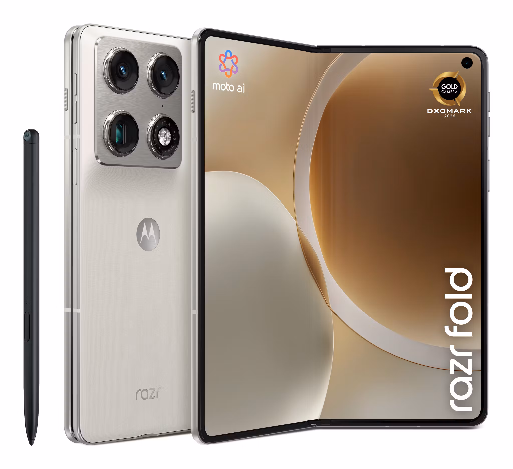 Motorola razr fold 20,6 cm (8.09") Dual SIM Android 16.0 5G USB Type-C 16 GB 512 GB 6000 mAh vit