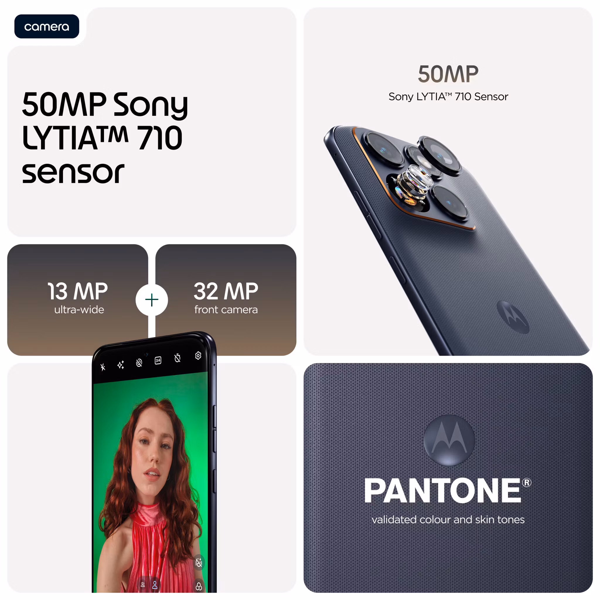 Motorola edge 70 fusion 17,2 cm (6,78") Dual SIM Android 16.0 5G USB Type-C 12 GB 256 GB 7000 mAh Svart