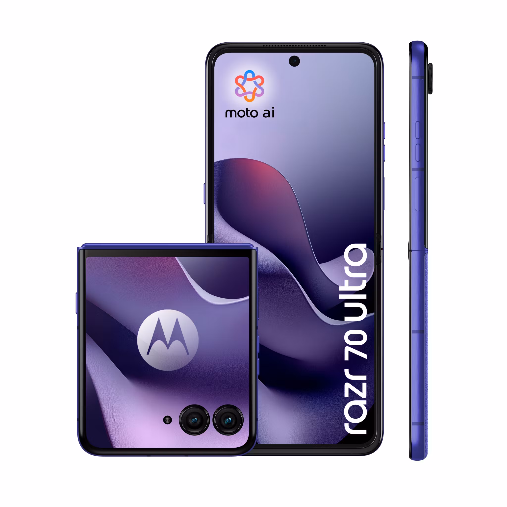 Motorola razr 70 ultra 17.7 cm (6.96") Dual SIM Android 16.0 5G USB Type-C 16 GB 512 GB 5000 mAh violett