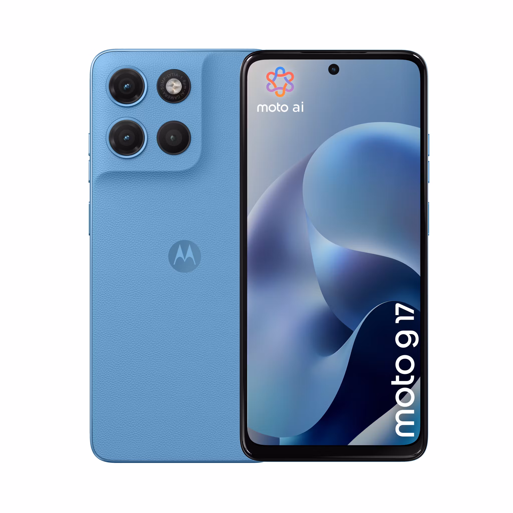 Motorola moto g17 17,1 cm (6,72") Dual SIM Android 15 USB Type-C 8 GB 128 GB 5200 mAh Blå