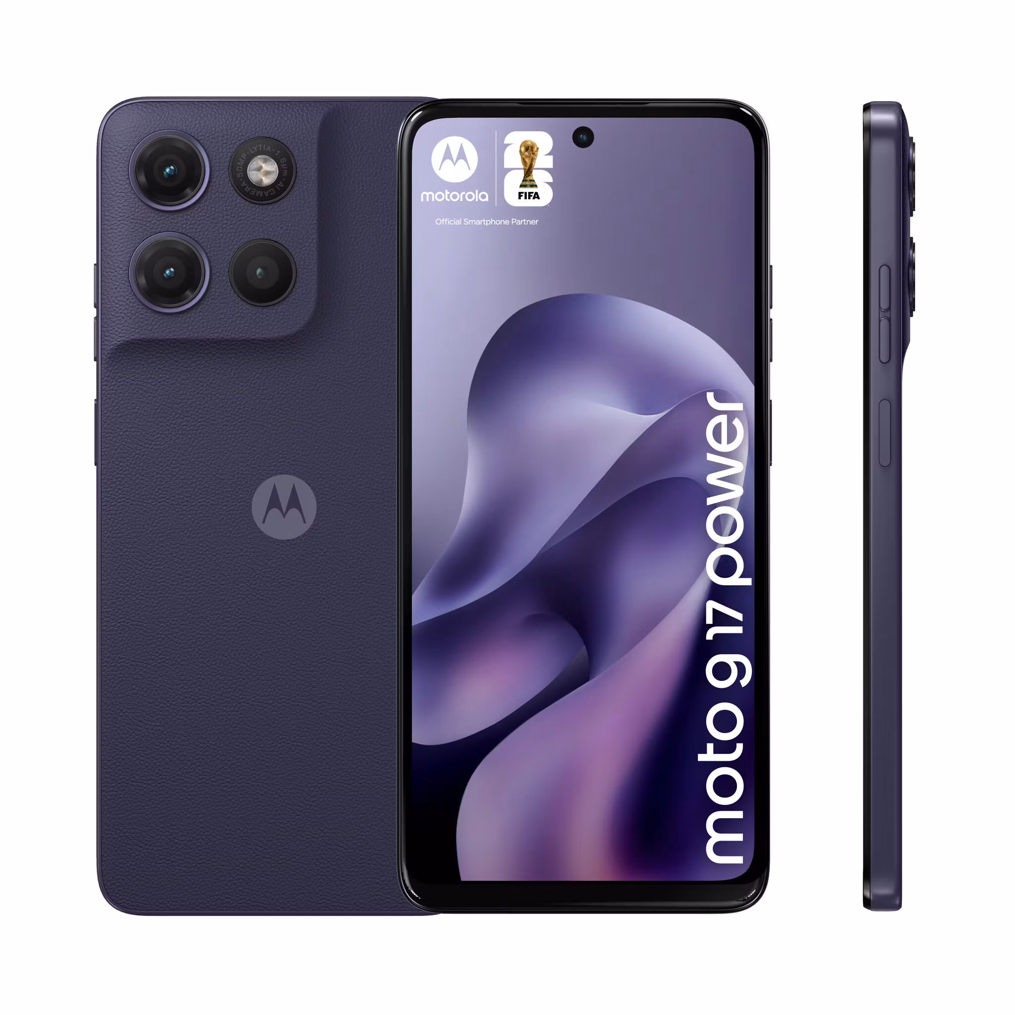 Motorola moto g17 power 17,1 cm (6,72") Hybrid Dual SIM Android 15 USB Type-C 8 GB 256 GB 6000 mAh Lila