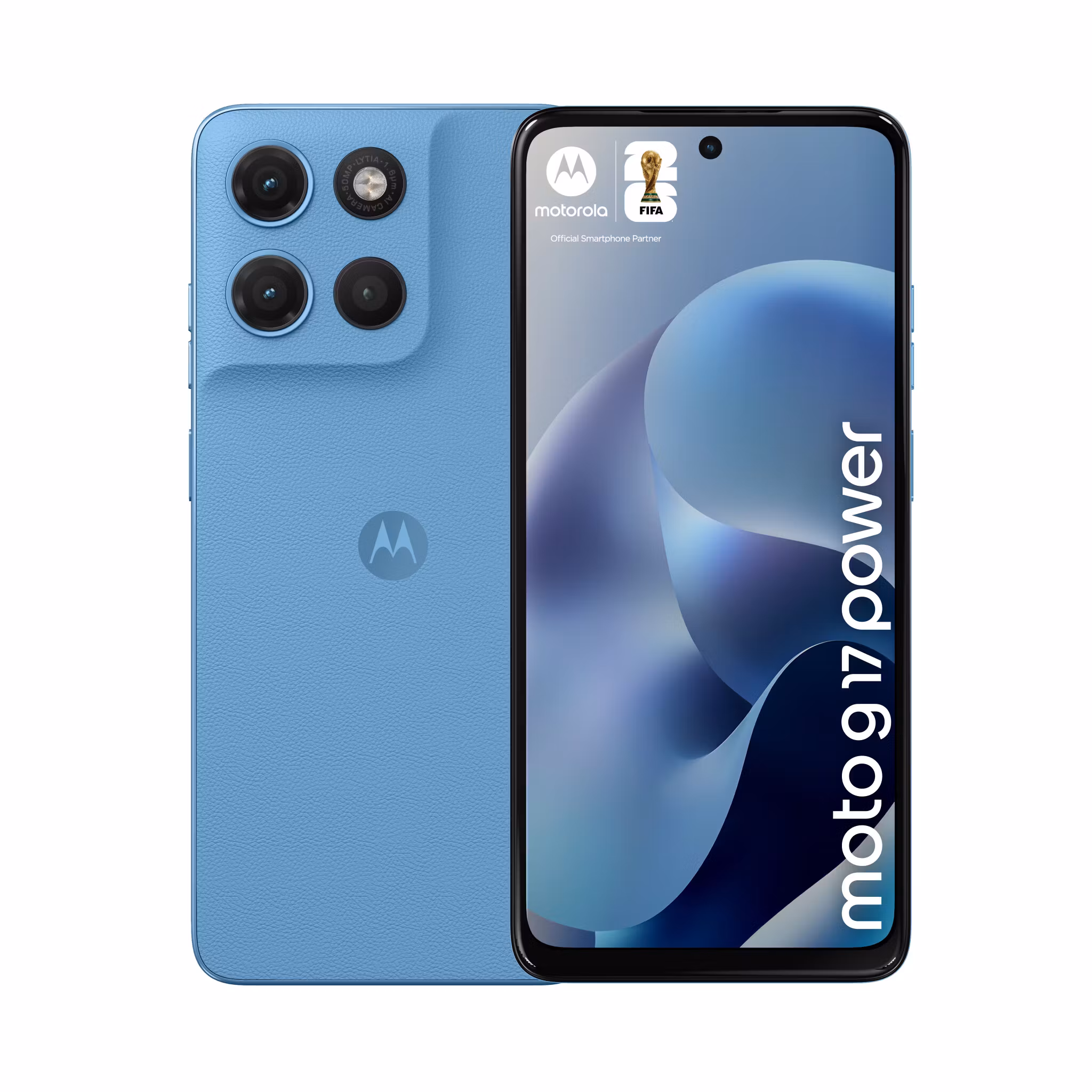 Motorola moto g17 power 17,1 cm (6,72") Hybrid Dual SIM Android 15 USB Type-C 8 GB 256 GB 6000 mAh Blå