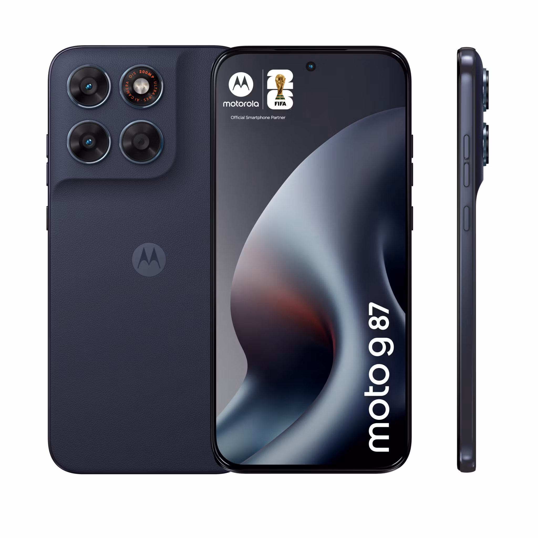 Motorola moto g87 17,2 cm (6.78") Hybrid Dual SIM Android 16.0 5G USB Type-C 12 GB 256 GB 5200 mAh Grå