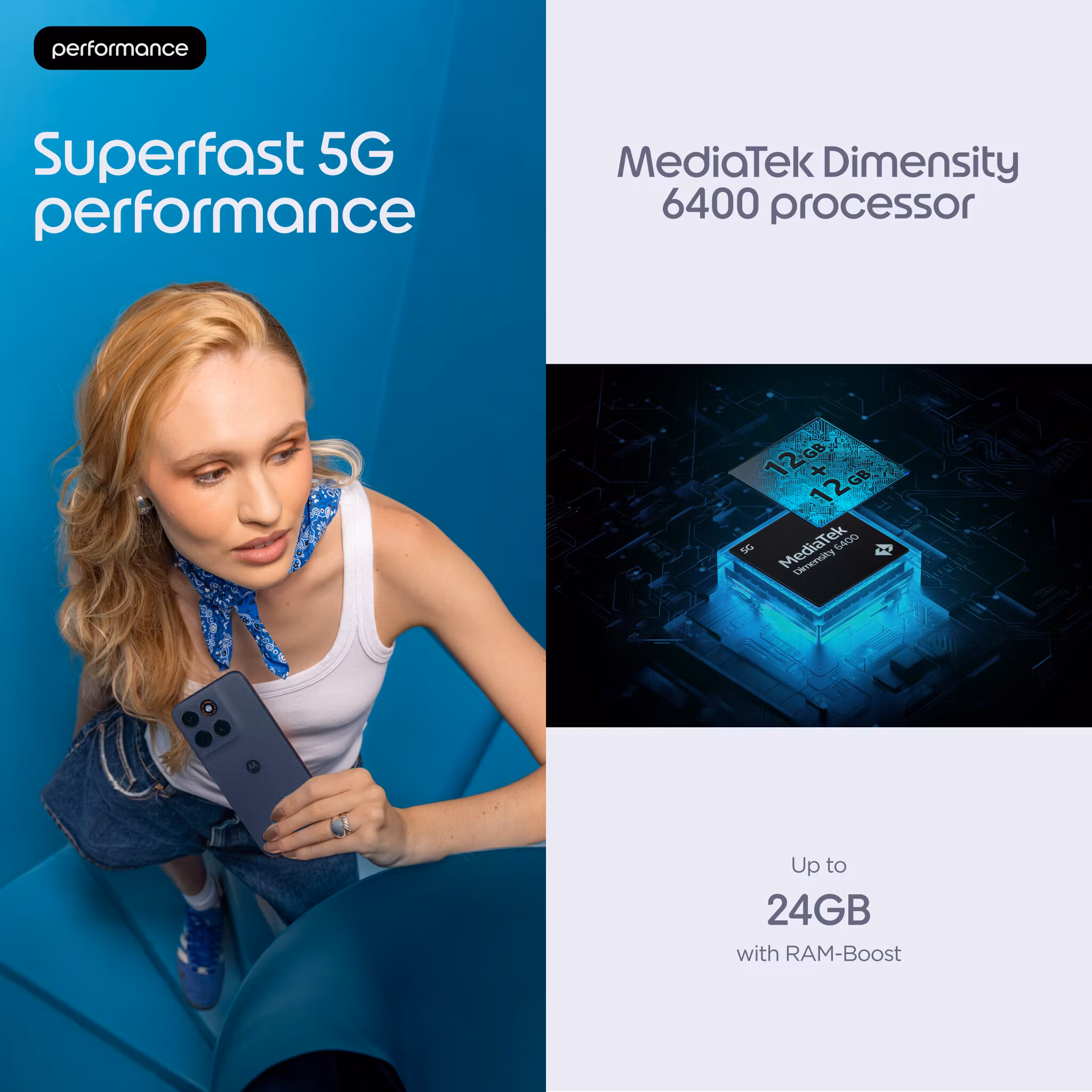 Motorola moto g87 17,2 cm (6.78") Hybrid Dual SIM Android 16.0 5G USB Type-C 12 GB 256 GB 5200 mAh Grå