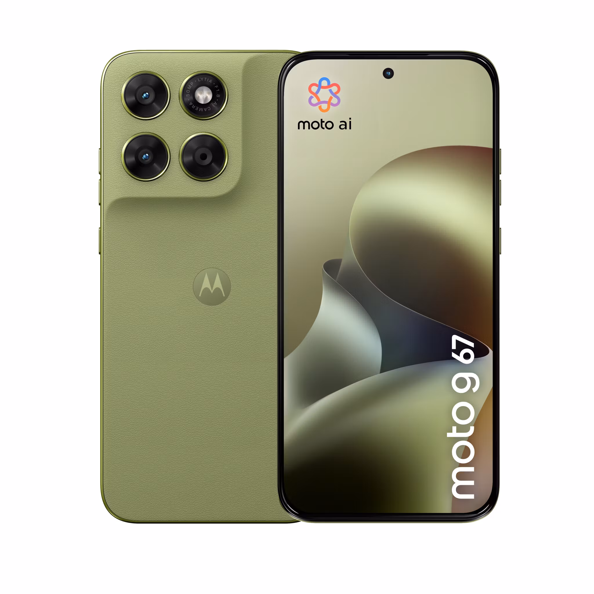 Motorola moto g67 17,3 cm (6,8") Hybrid Dual SIM Android 16.0 5G USB Type-C 4 GB 256 GB 5200 mAh Grön