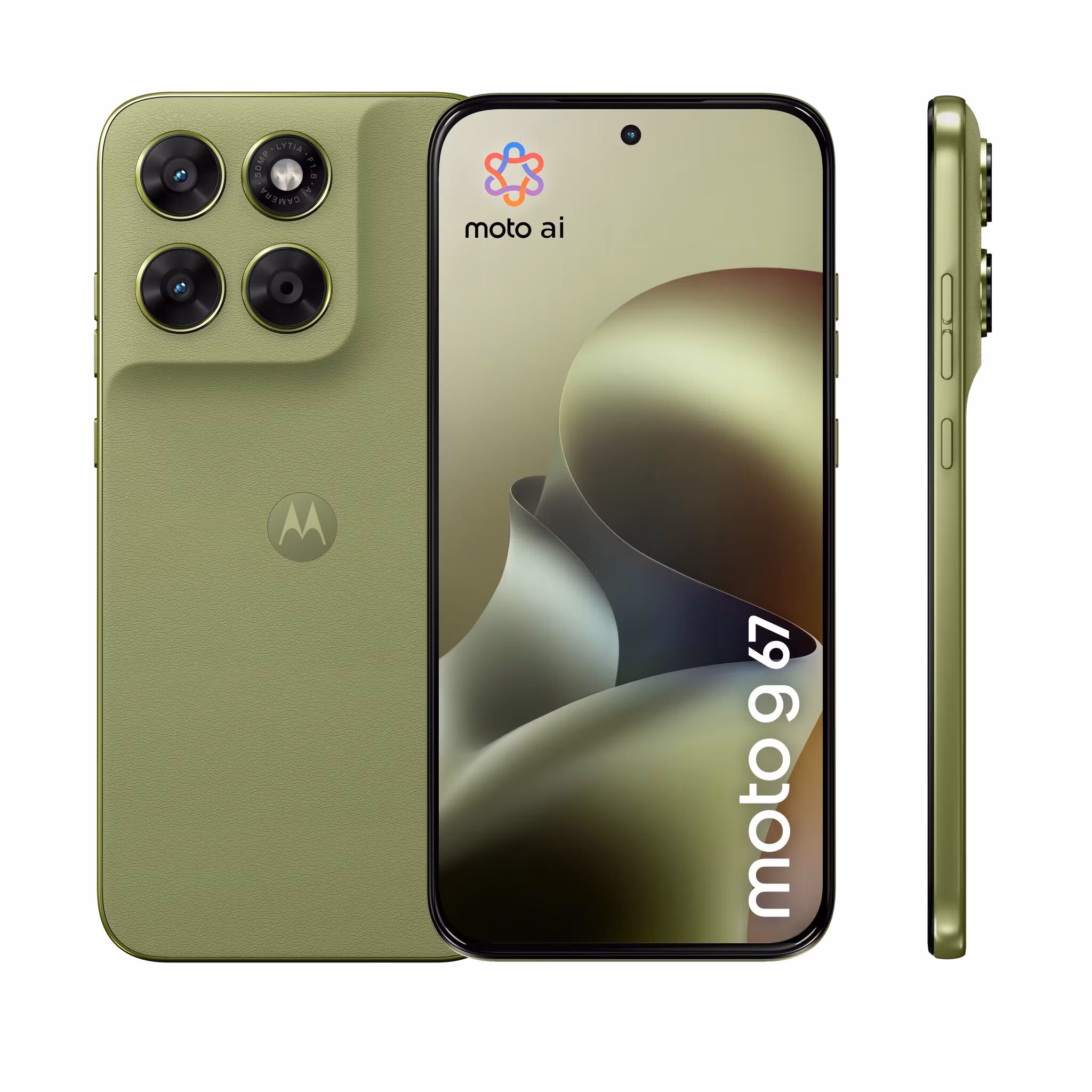 Motorola moto g67 17,3 cm (6,8") Hybrid Dual SIM Android 16.0 5G USB Type-C 4 GB 256 GB 5200 mAh Grön