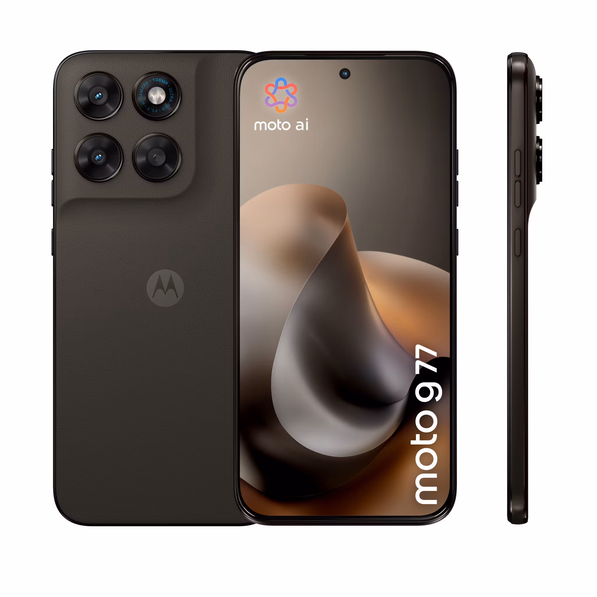 Motorola moto g77 17,3 cm (6,8") Hybrid Dual SIM Android 16.0 5G USB Type-C 8 GB 256 GB 5200 mAh Svart
