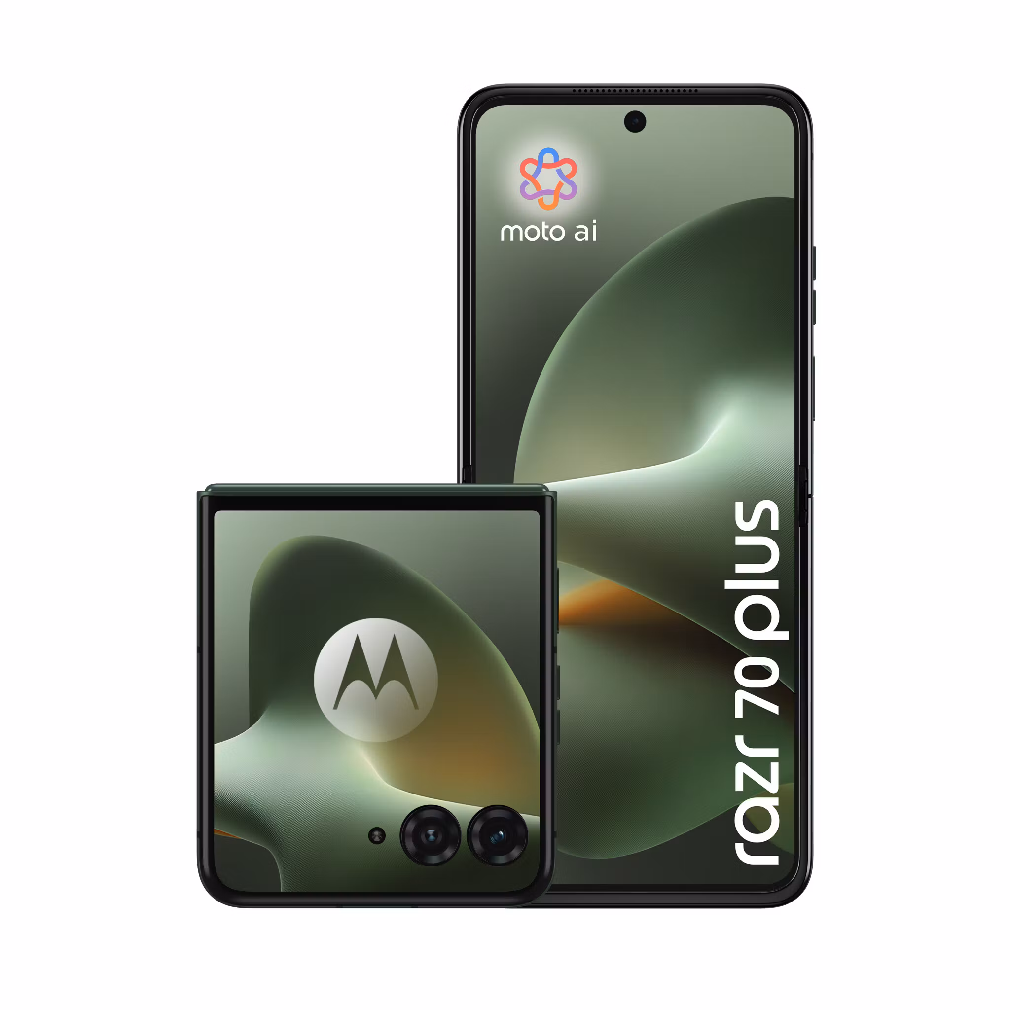 Motorola razr 70 plus 17,5 cm (6.9") Dual SIM Android 16.0 5G USB Type-C 12 GB 512 GB 4500 mAh mörkgrön