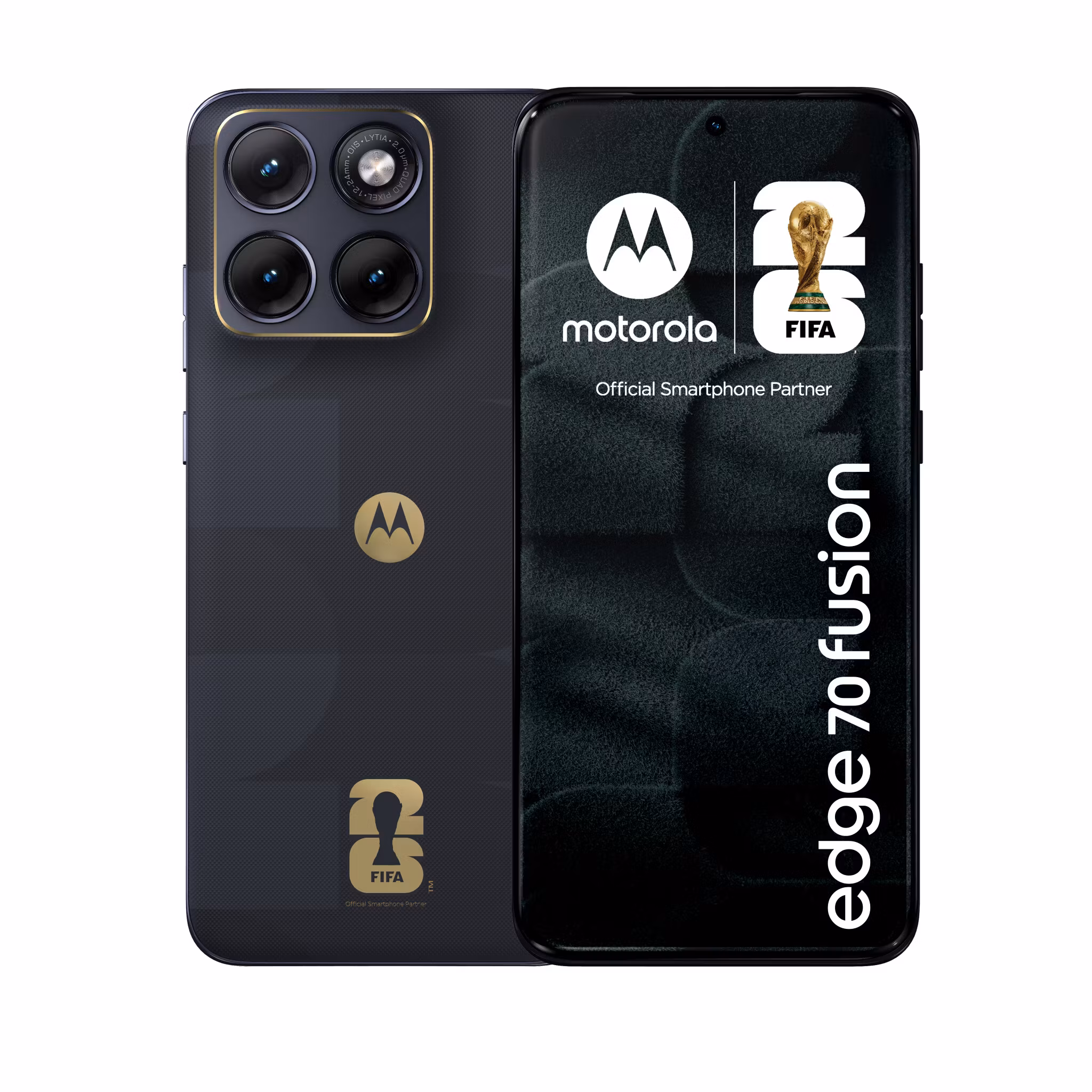 Motorola edge 70 fusion FIFA Edition 17.2 cm (6.78") Dual SIM Android 16.0 5G USB Type-C 8 GB 256 GB 5200 mAh svart
