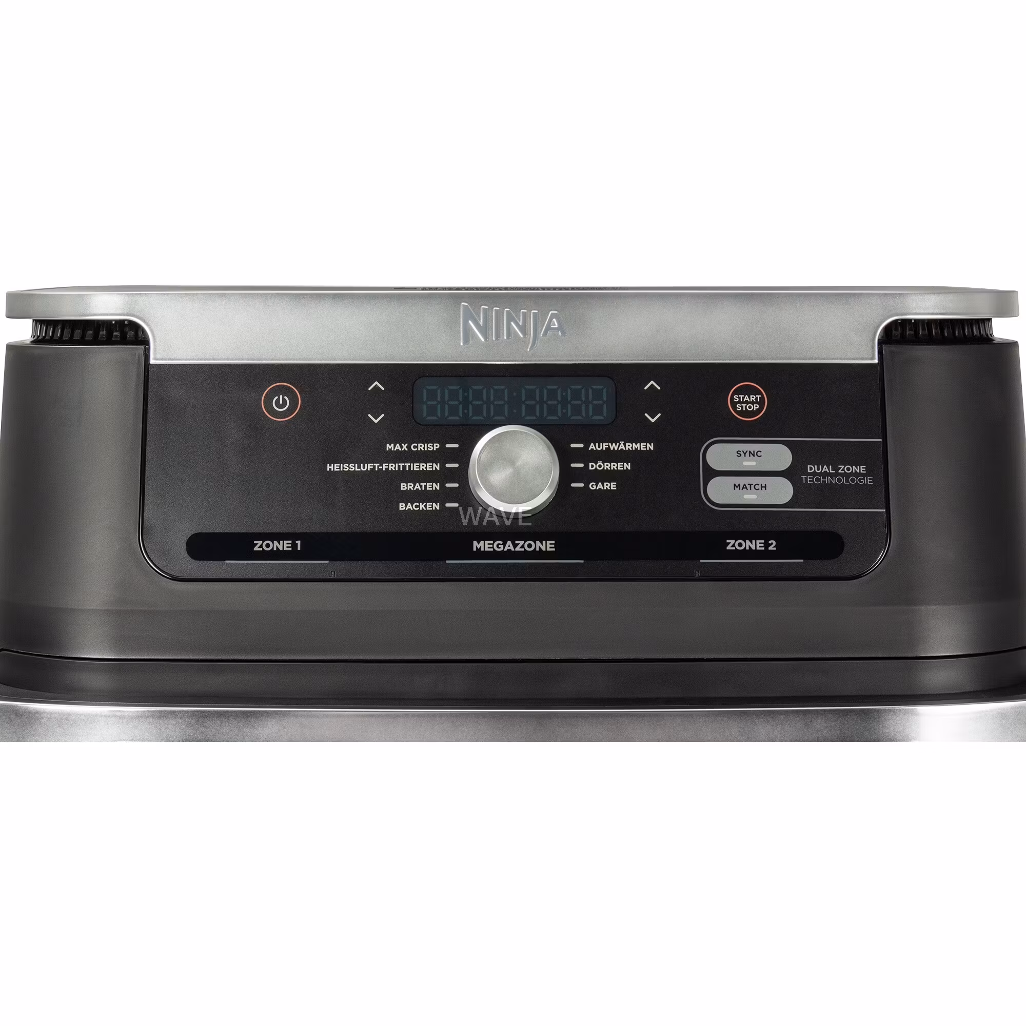 Ninja Foodi FlexDrawer varmluftsfritös AF500EU (svart/rustfritt stål, 2,470 watt, korg 10.4 liter, delbar)