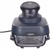 Ninja CRISPi 4-i-1 portabel glas airfryer "Cyber Space" mörkblå/transparent, 1 700 watt, 2 korgar 1,4 och 3,8 liter