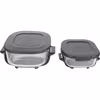 Ninja CRISPi 4-i-1 portabel glas airfryer "Cyber Space" mörkblå/transparent, 1 700 watt, 2 korgar 1,4 och 3,8 liter