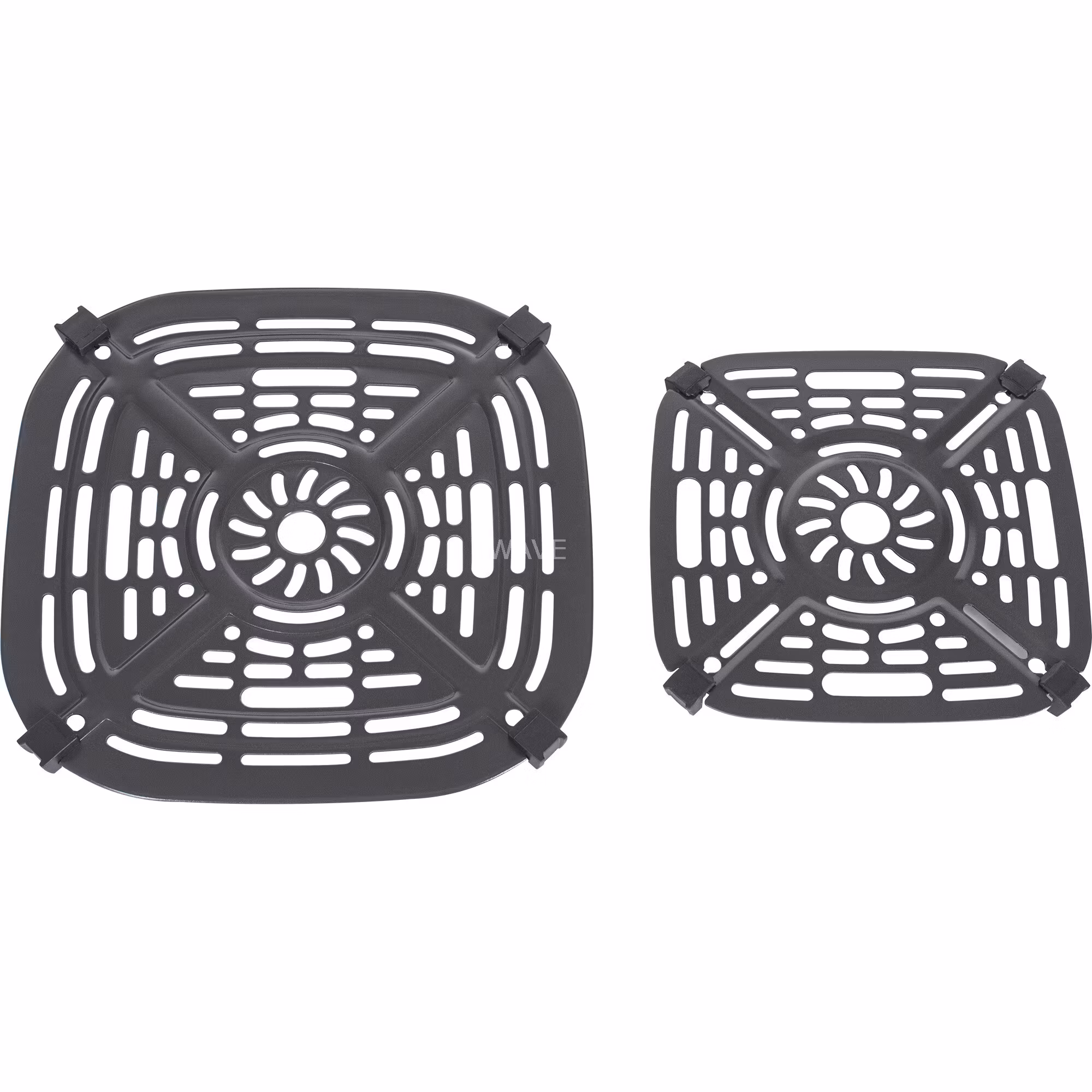 Ninja CRISPi 4-i-1 portabel glas airfryer "Cyber Space" mörkblå/transparent, 1 700 watt, 2 korgar 1,4 och 3,8 liter