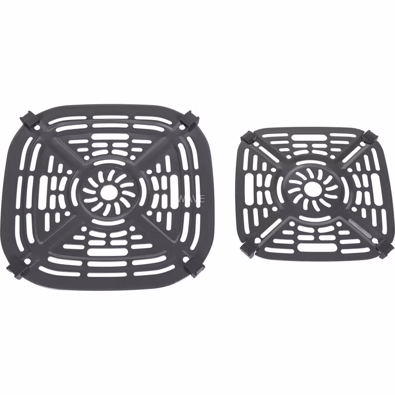 Ninja CRISPi 4‑i‑1 bärbar glas‑airfryer ”Sage” grå‑grön/transparent, 1 700 W, 2 korgar 1,4 och 3,8 liter