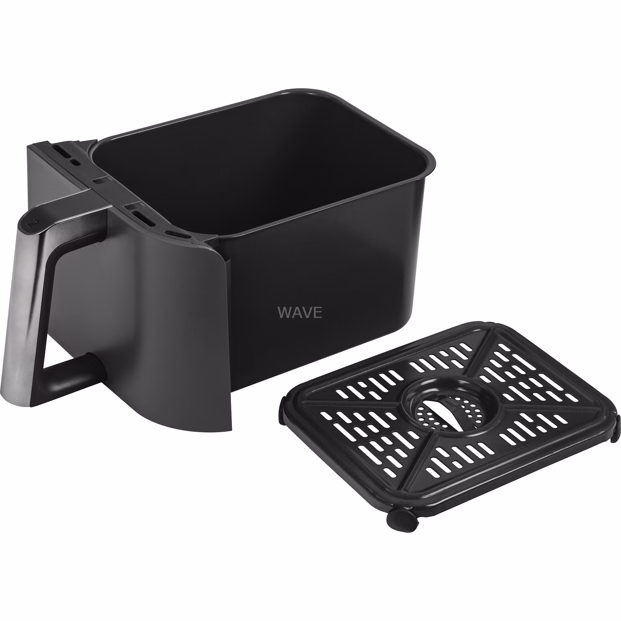 Ninja MAX 6‑i‑1 Dual Zone varmluftsfritös DZ400EU (grå, 2 470 W, 2 korgar à 4,75 liter)
