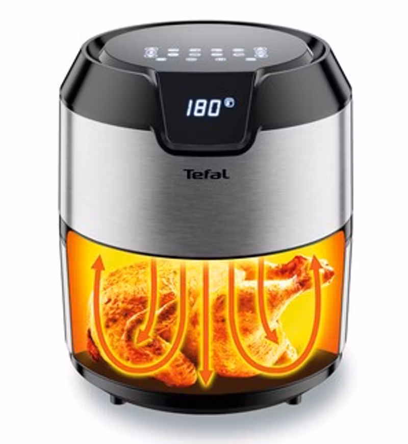 Tefal Easy Fry EY401D varmluftsfritös 4,2 L fristående 1500 W svart, rostfritt stål