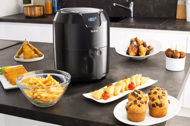 Tefal Easy Fry Precision EY4018 varmluftsfritös 4,2 L fristående 1500 W svart