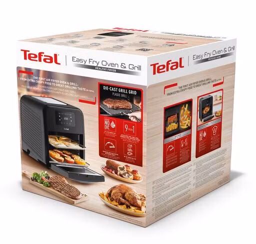 Tefal Easy Fry FW5018 varmluftsfritös 11 L fristående 2000 W svart