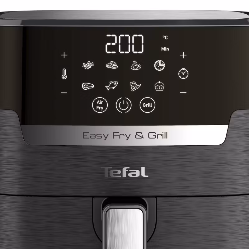 Tefal Easy Fry & Grill EY5058 hetluftsfritös 4,2 L fristående 1550 W svart