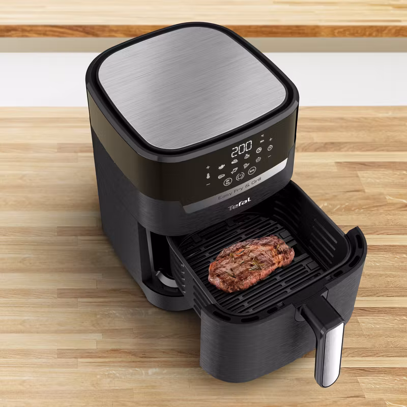 Tefal Easy Fry & Grill EY5058 hetluftsfritös 4,2 L fristående 1550 W svart