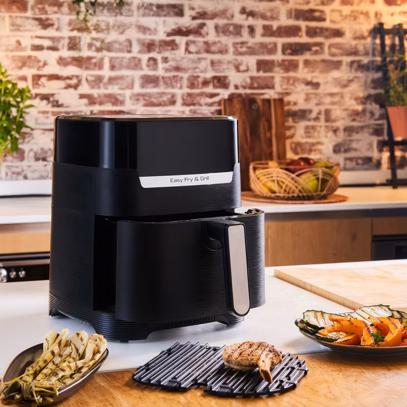 Tefal Easy Fry & Grill EY5058 hetluftsfritös 4,2 L fristående 1550 W svart