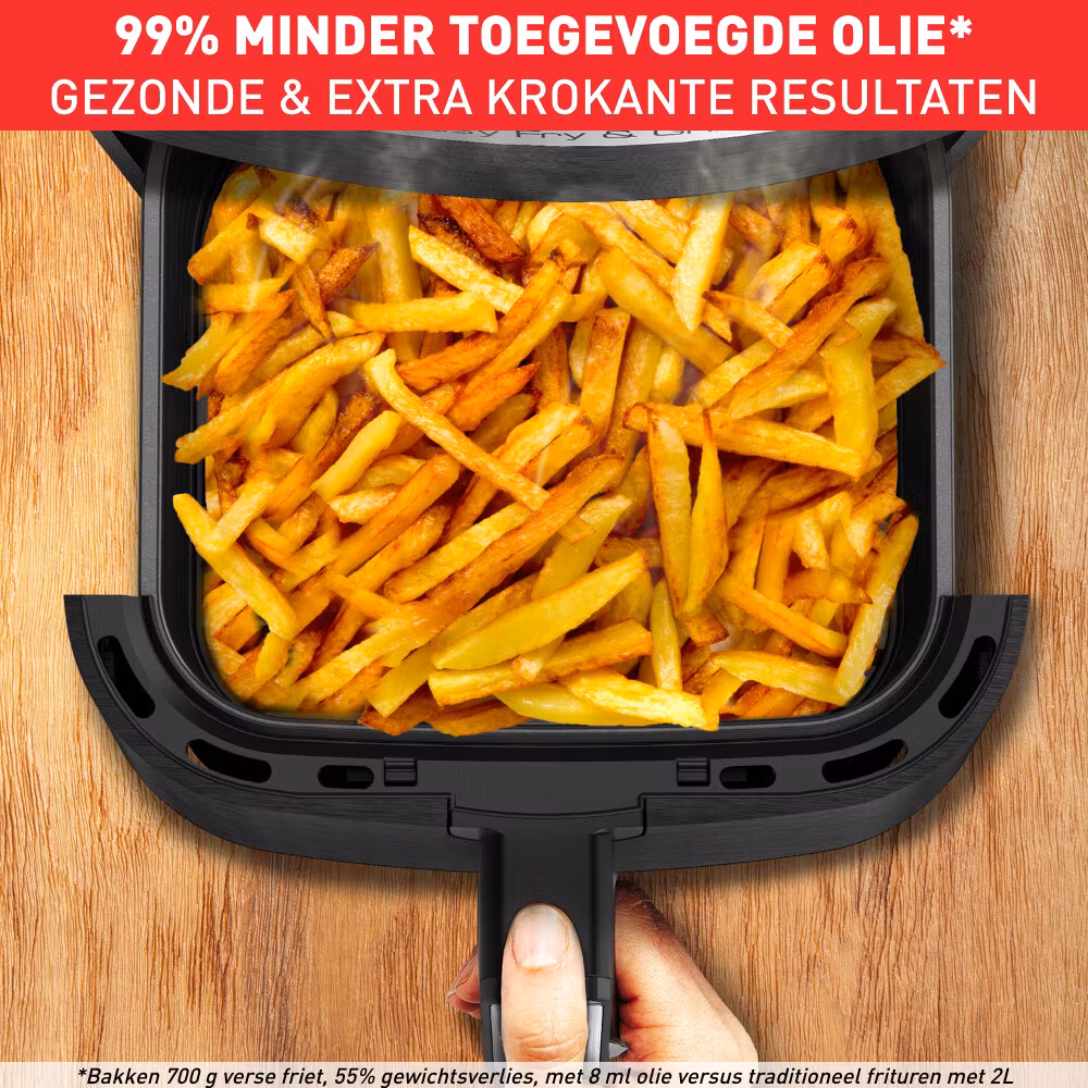 Tefal Easy Fry & Grill EY5058 hetluftsfritös 4,2 L fristående 1550 W svart