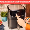 Tefal Easy Fry & Grill EY5058 hetluftsfritös 4,2 L fristående 1550 W svart