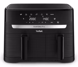 Tefal Easy Fry EY901N Dubbel 8,3 L fristående varmluftsfritös 2700 W svart
